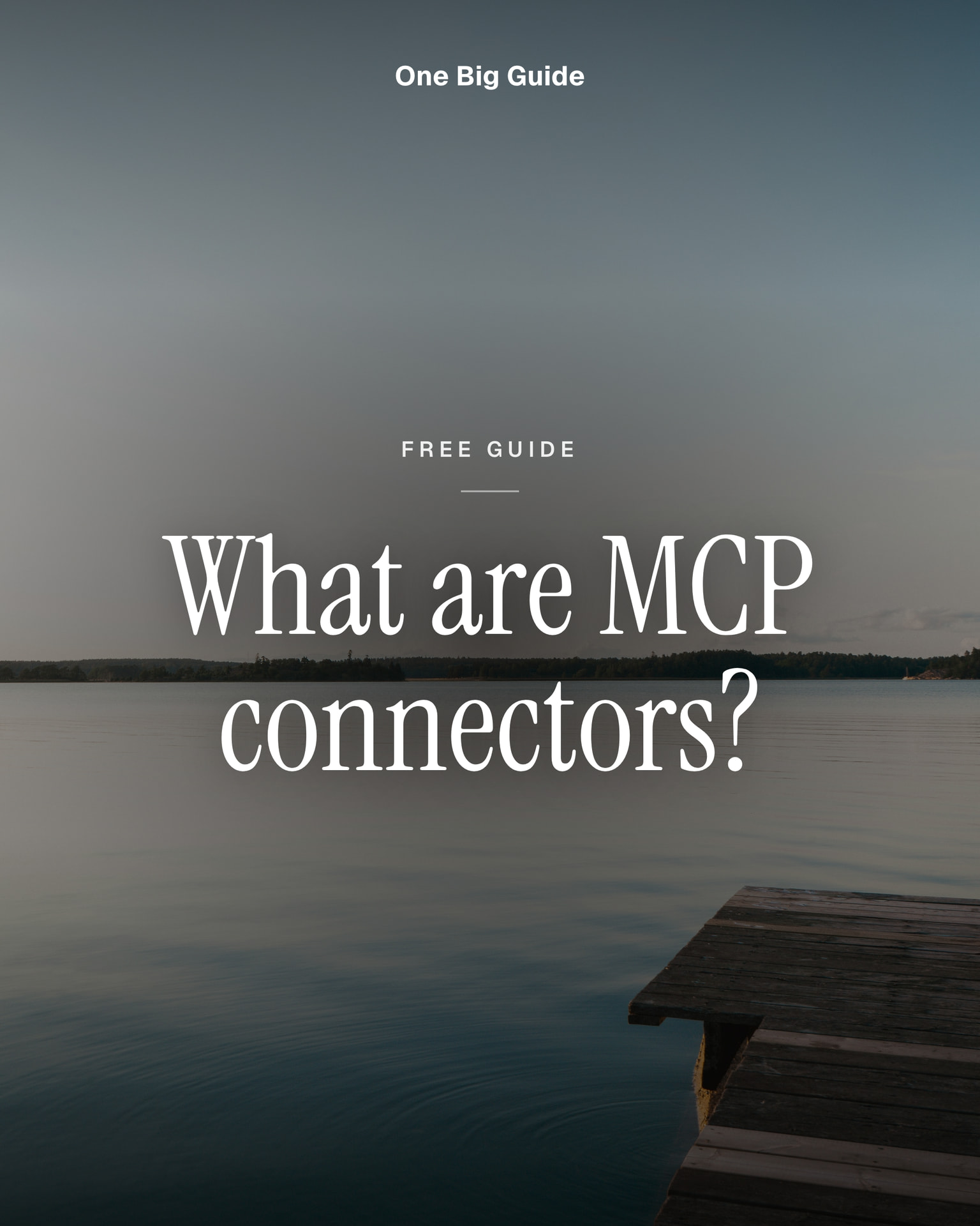 What are MCP connectors?